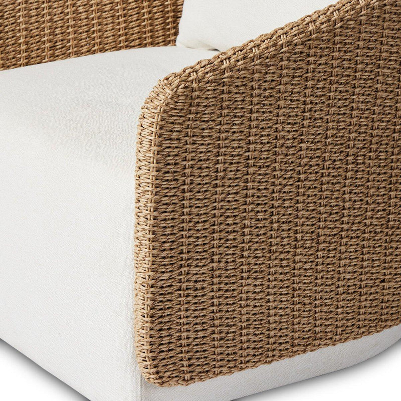 Four Hands Maven Outdoor Swivel Chair-Patio Pelican