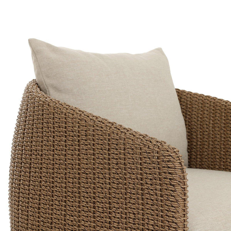 Four Hands Maven Outdoor Swivel Chair-Patio Pelican