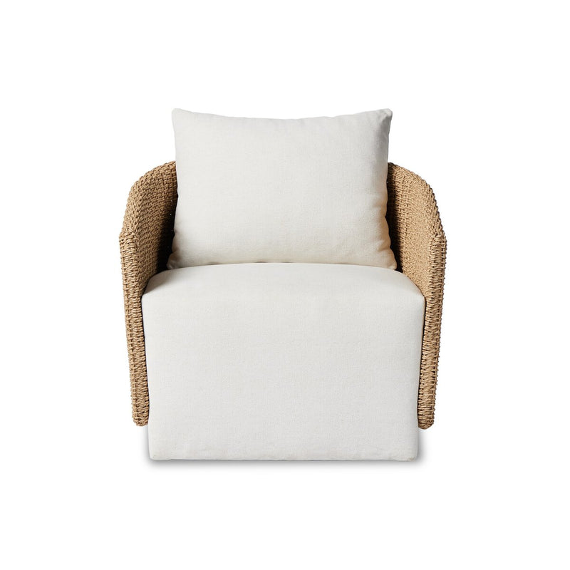 Four Hands Maven Outdoor Swivel Chair-Patio Pelican