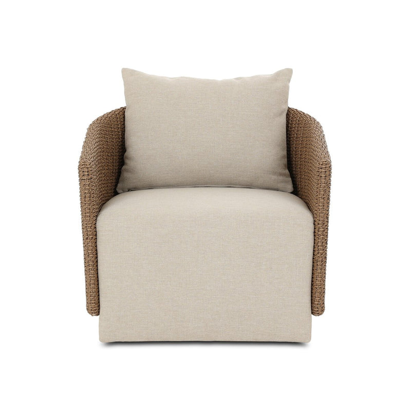 Four Hands Maven Outdoor Swivel Chair-Patio Pelican