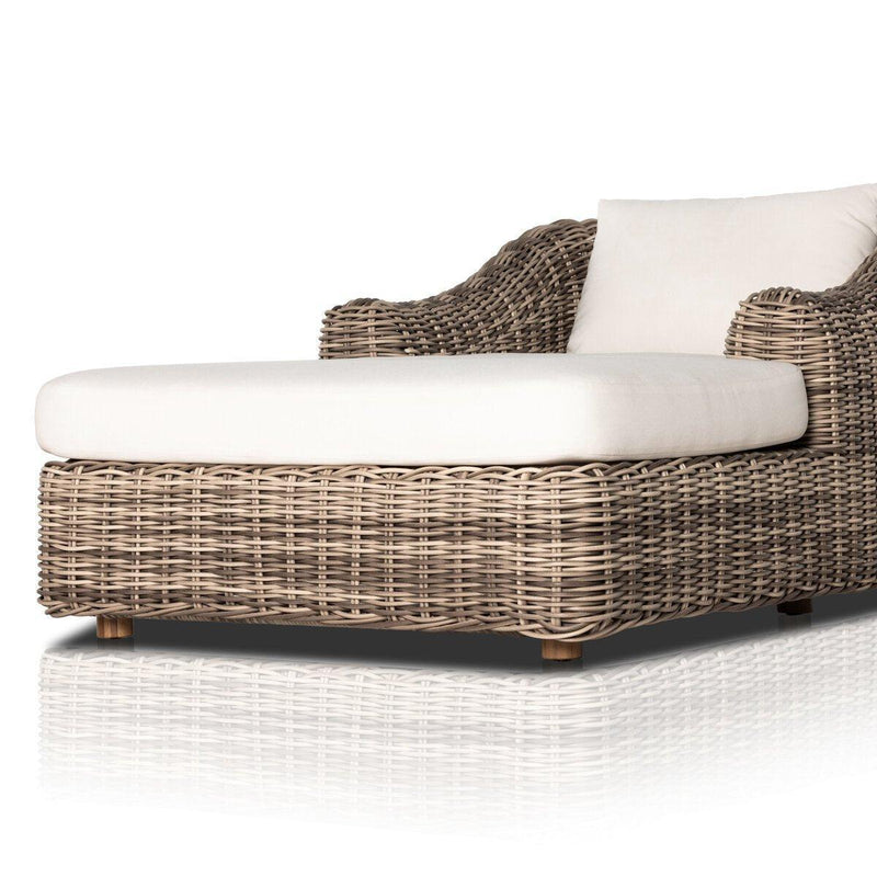 Four Hands Messina Outdoor Chaise Lounge-Patio Pelican