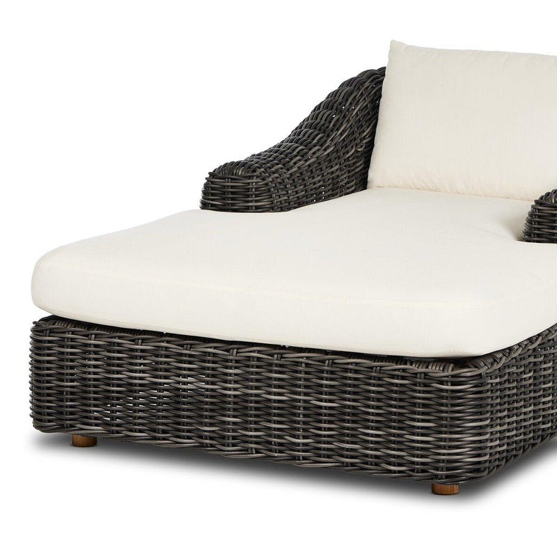 Four Hands Messina Outdoor Chaise Lounge-Patio Pelican
