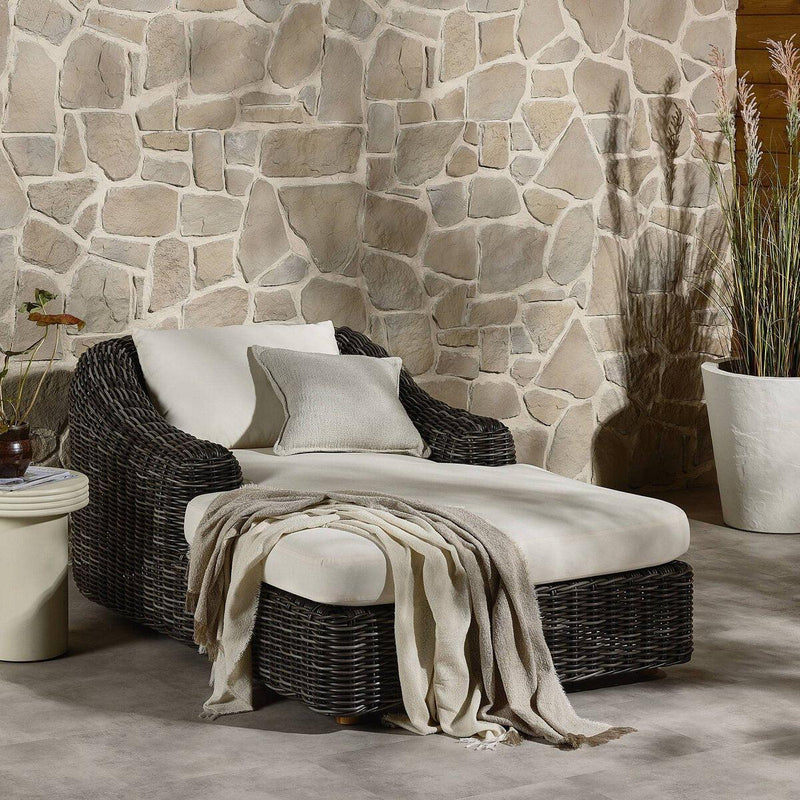 Four Hands Messina Outdoor Chaise Lounge-Patio Pelican