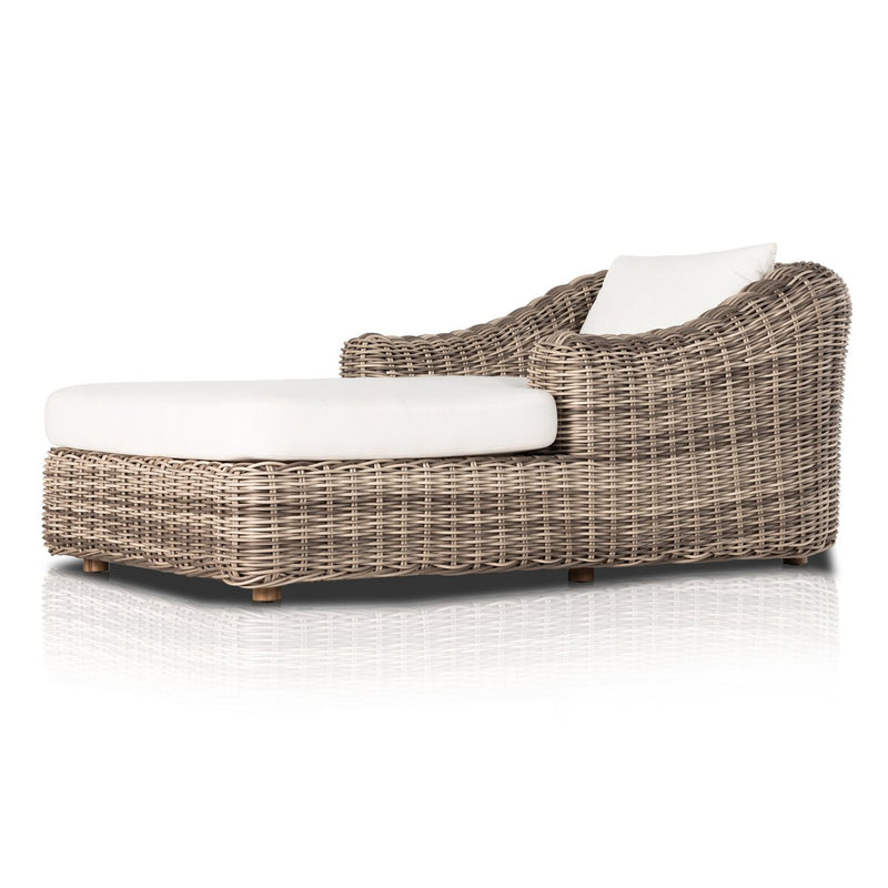 Four Hands Messina Outdoor Chaise Lounge-Patio Pelican