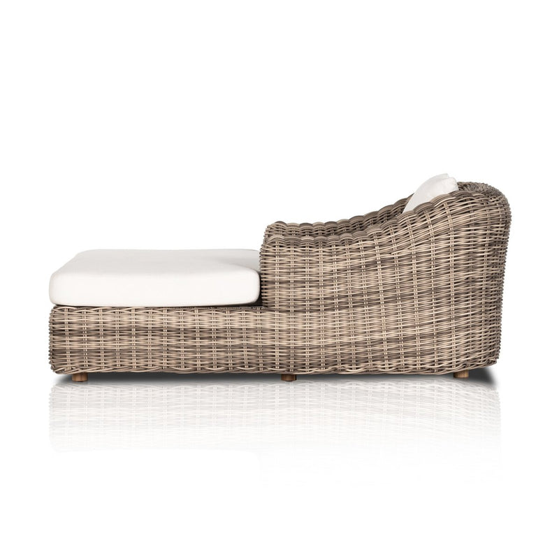 Four Hands Messina Outdoor Chaise Lounge-Patio Pelican