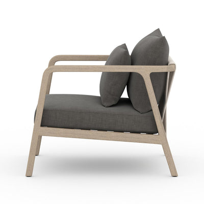 Four Hands Numa Outdoor Chair - Washed Brown-Patio Pelican