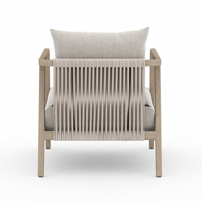 Four Hands Numa Outdoor Chair - Washed Brown-Patio Pelican