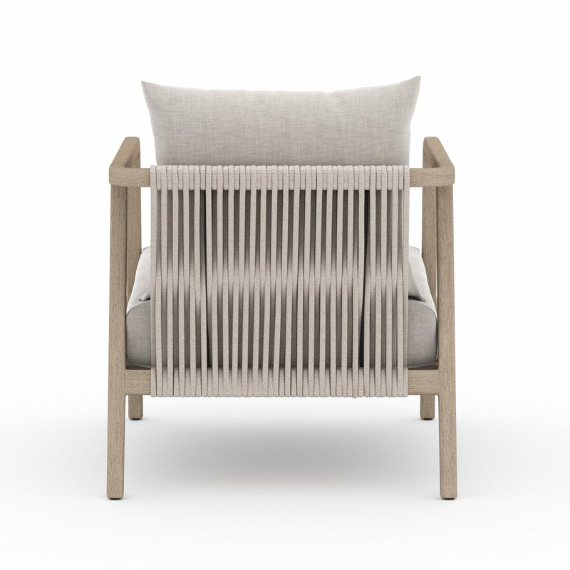Four Hands Numa Outdoor Chair - Washed Brown-Patio Pelican