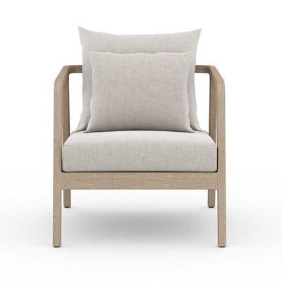 Four Hands Numa Outdoor Chair - Washed Brown-Patio Pelican