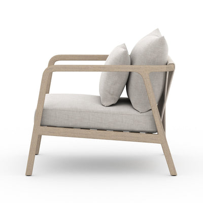 Four Hands Numa Outdoor Chair - Washed Brown-Patio Pelican