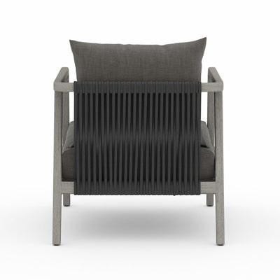 Four Hands Numa Outdoor Chair - Weathered Grey-Patio Pelican