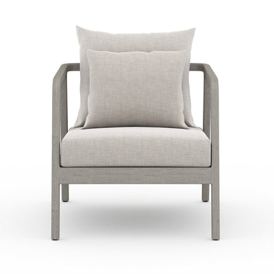 Four Hands Numa Outdoor Chair - Weathered Grey-Patio Pelican