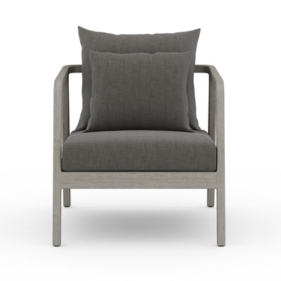 Four Hands Numa Outdoor Chair - Weathered Grey-Patio Pelican