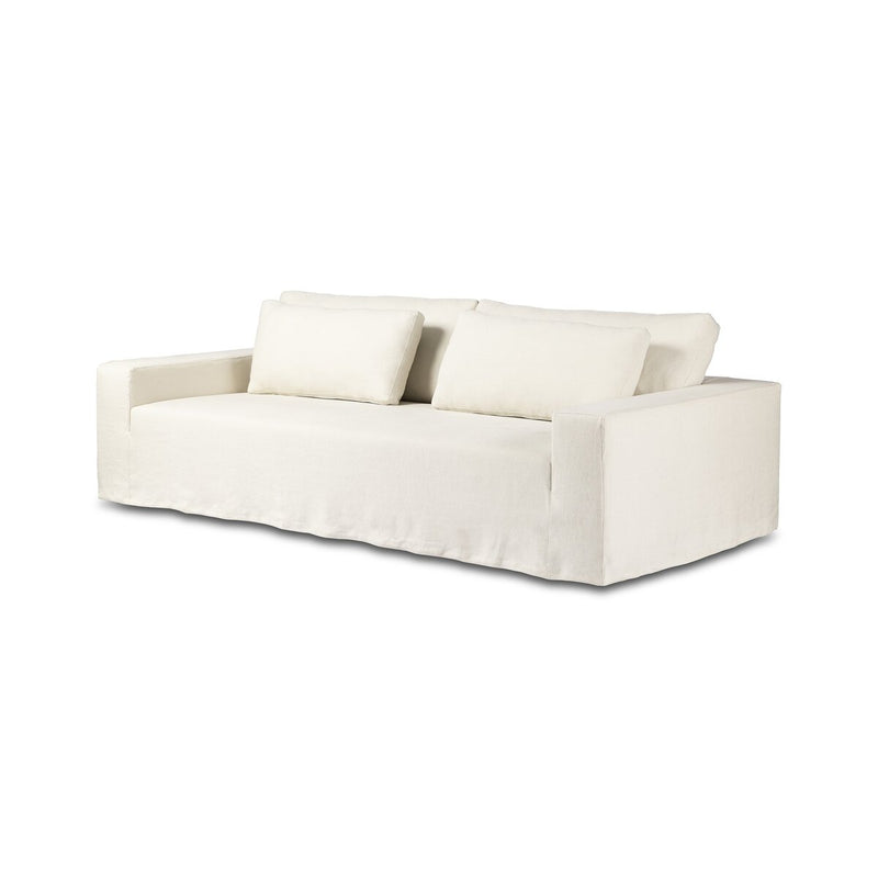 Four Hands Ostend Outdoor Slipcover Sofa-Patio Pelican