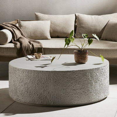 Four Hands Otero Outdoor Round Coffee Table-Patio Pelican