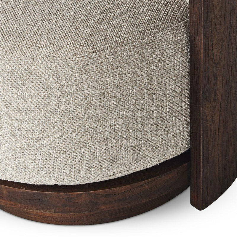 Four Hands Ozzy Outdoor Swivel Chair-Patio Pelican