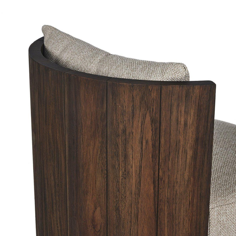 Four Hands Ozzy Outdoor Swivel Chair-Patio Pelican