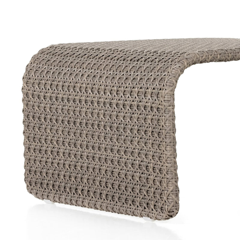 Four Hands Paige Outdoor Woven Chaise-Patio Pelican