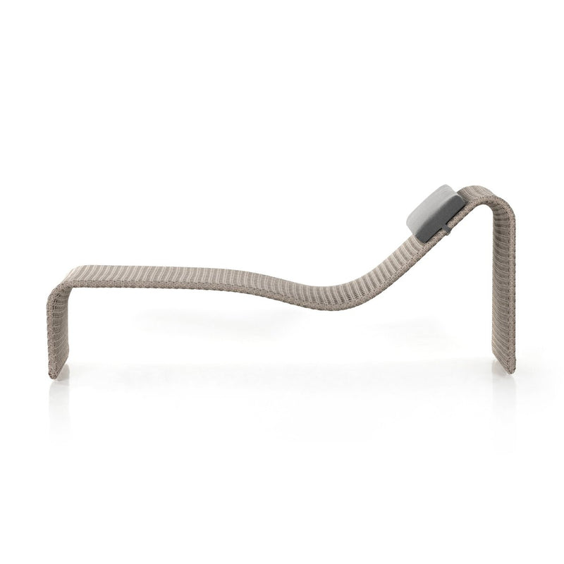 Four Hands Paige Outdoor Woven Chaise-Patio Pelican