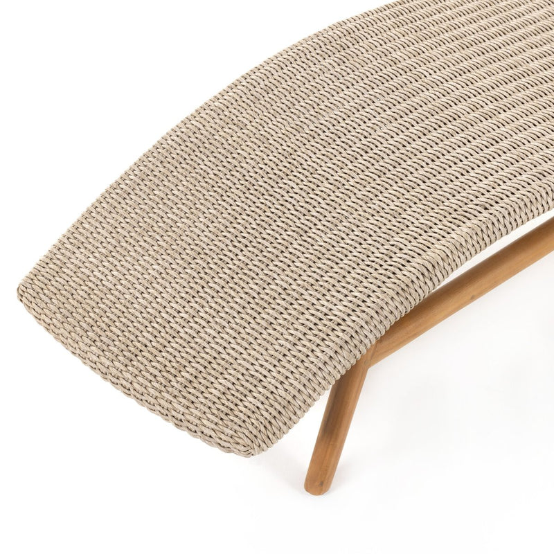 Four Hands Portia Outdoor Chaise-Patio Pelican
