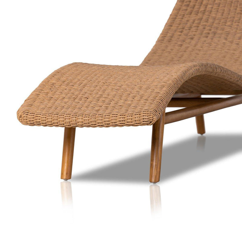 Four Hands Portia Outdoor Chaise-Patio Pelican