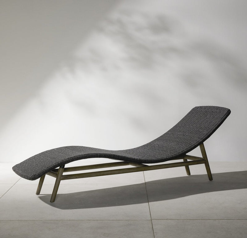 Four Hands Portia Outdoor Chaise-Patio Pelican