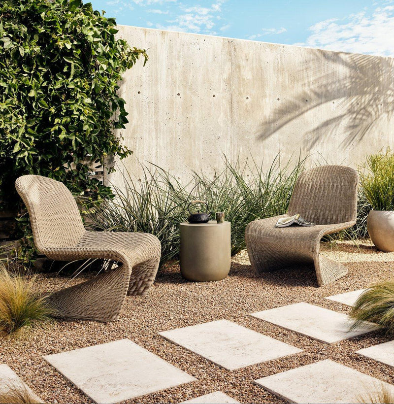 Four Hands Portia Outdoor Occasional Chair-Patio Pelican