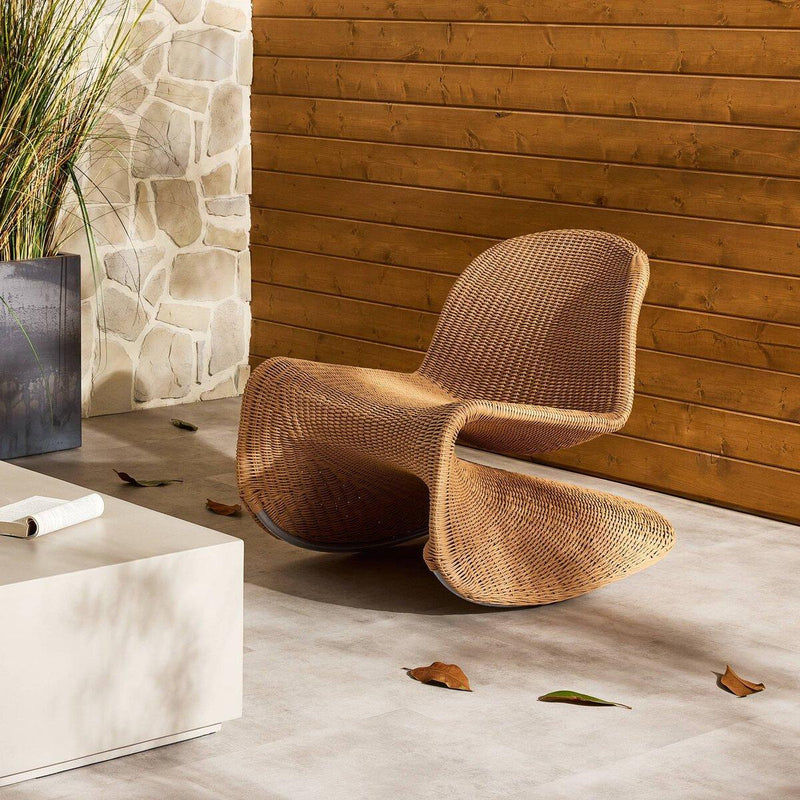 Four Hands Portia Outdoor Rocking Chair-Patio Pelican