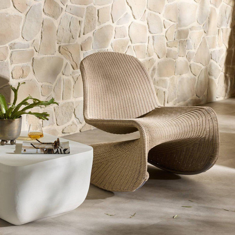 Four Hands Portia Outdoor Rocking Chair-Patio Pelican