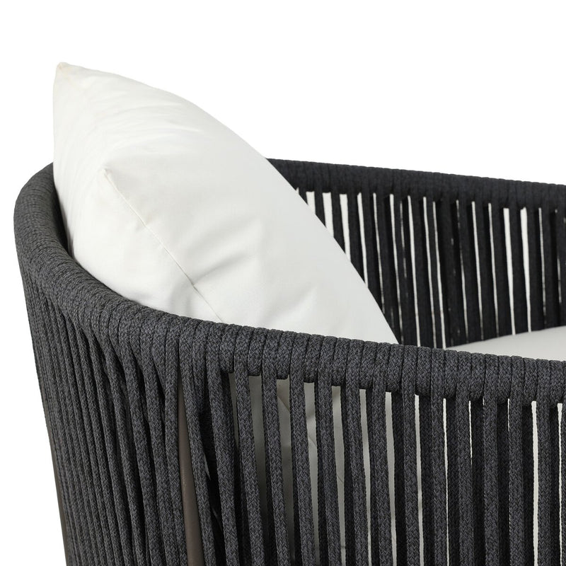 Four Hands Porto Outdoor Swivel Chair-Patio Pelican