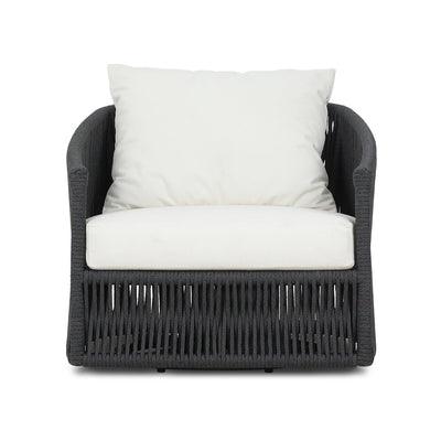 Four Hands Porto Outdoor Swivel Chair-Patio Pelican