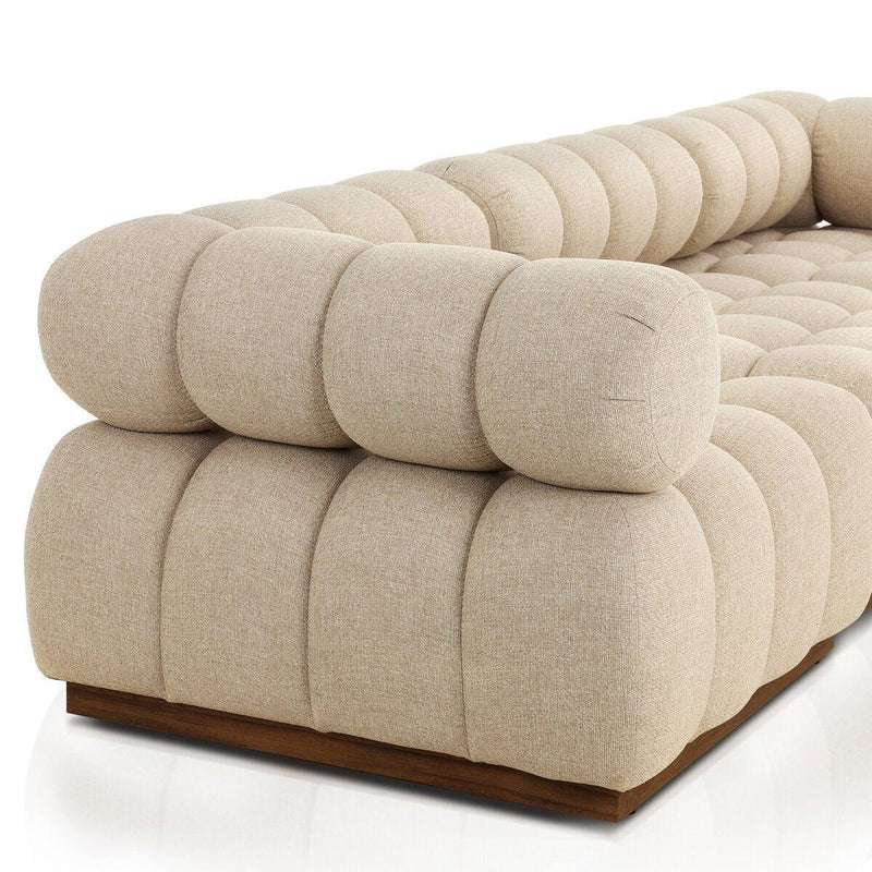 Four Hands Roma Outdoor 3-Piece Sectional-Patio Pelican