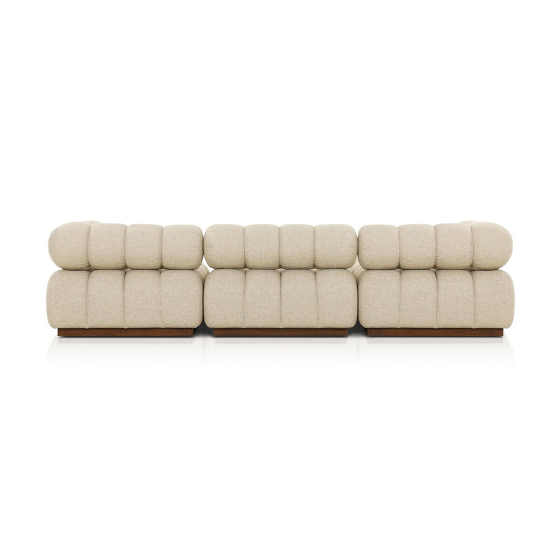 Four Hands Roma Outdoor 3-Piece Sectional-Patio Pelican