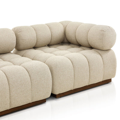 Four Hands Roma Outdoor 3-Piece Sectional-Patio Pelican
