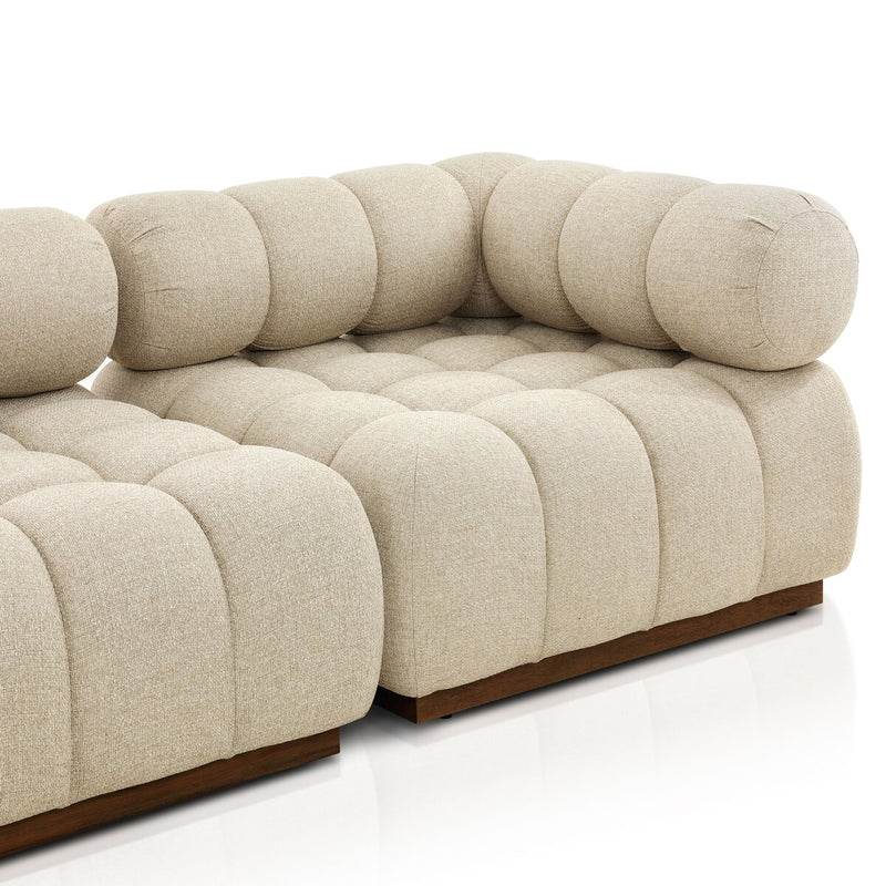 Four Hands Roma Outdoor 3-Piece Sectional-Patio Pelican