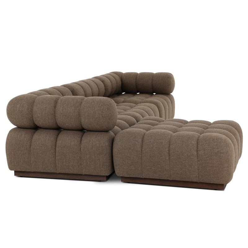 Four Hands Roma Outdoor 3-Piece Sectional-Patio Pelican