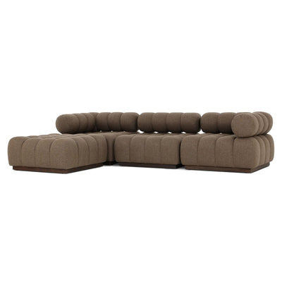 Four Hands Roma Outdoor 3-Piece Sectional-Patio Pelican