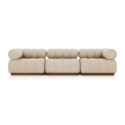 Four Hands Roma Outdoor 3-Piece Sectional-Patio Pelican