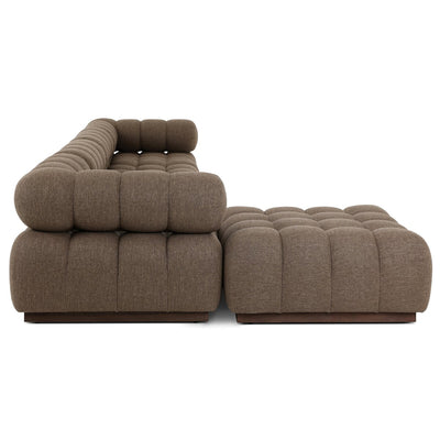Four Hands Roma Outdoor 4-Piece Sectional Sofa-Patio Pelican