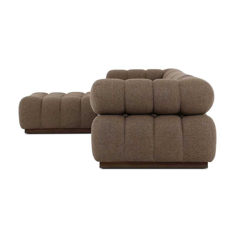 Four Hands Roma Outdoor 4-Piece Sectional Sofa-Patio Pelican