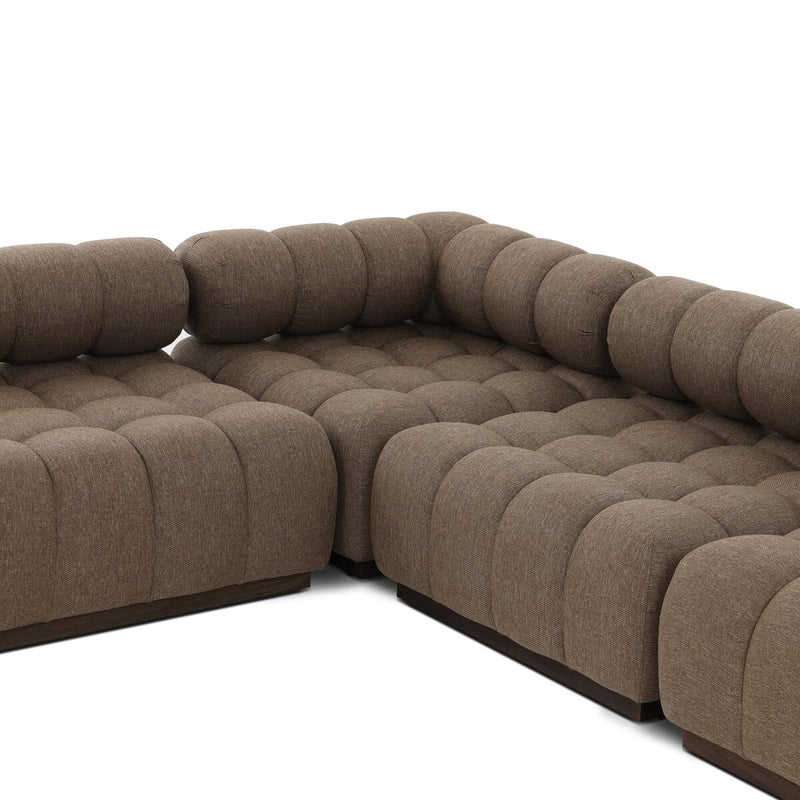 Four Hands Roma Outdoor 5-Piece Sectional Sofa-Patio Pelican