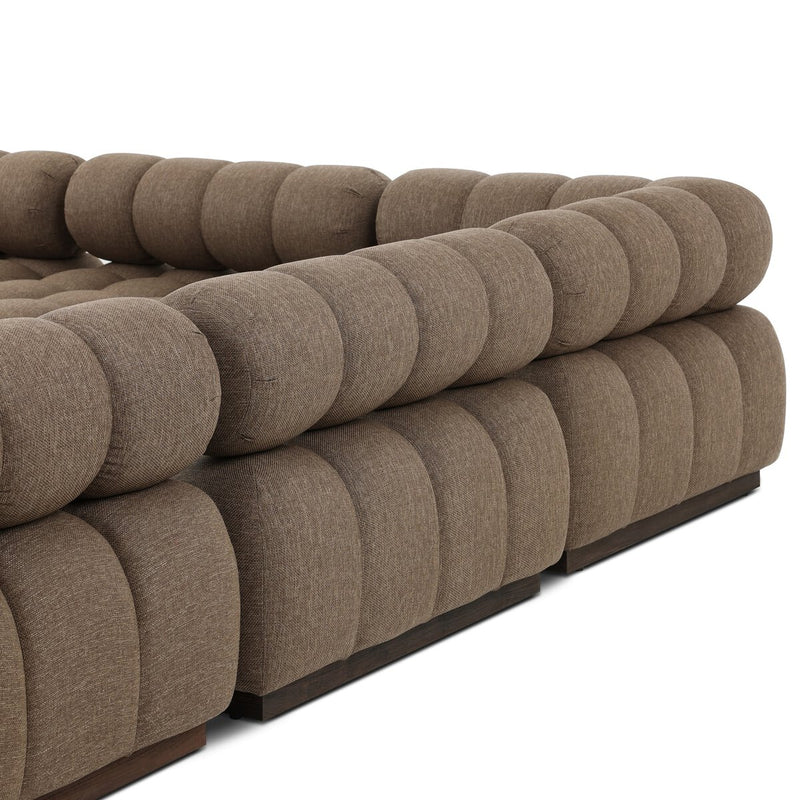 Four Hands Roma Outdoor 5-Piece Sectional Sofa-Patio Pelican