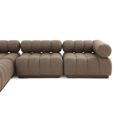 Four Hands Roma Outdoor 5-Piece Sectional Sofa-Patio Pelican