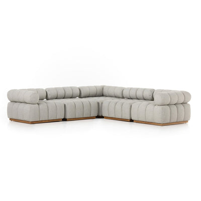 Four Hands Roma Outdoor 5-Piece Sectional Sofa-Patio Pelican