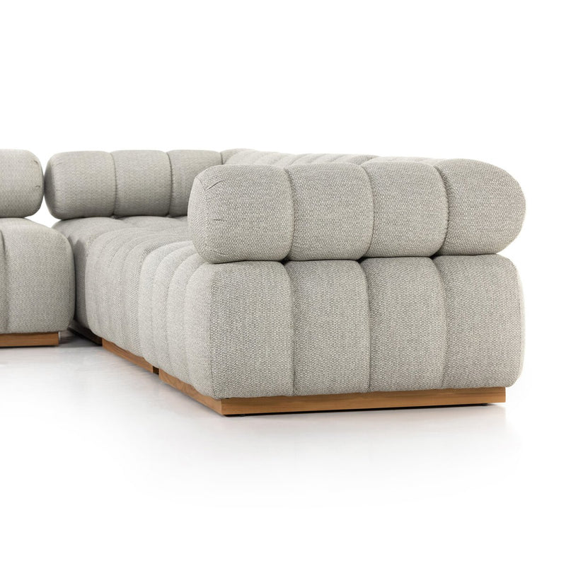 Four Hands Roma Outdoor 5-Piece Sectional Sofa-Patio Pelican