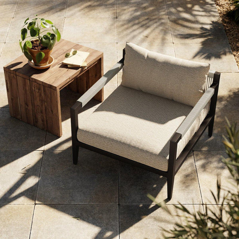 Four Hands Sherwood Outdoor Chair - Bronze-Patio Pelican