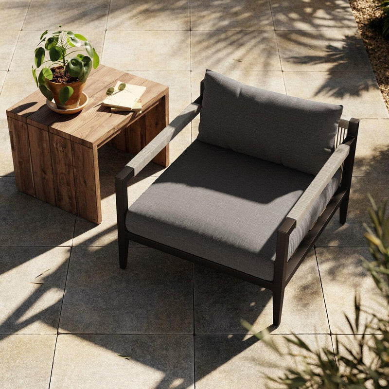 Four Hands Sherwood Outdoor Chair - Bronze-Patio Pelican