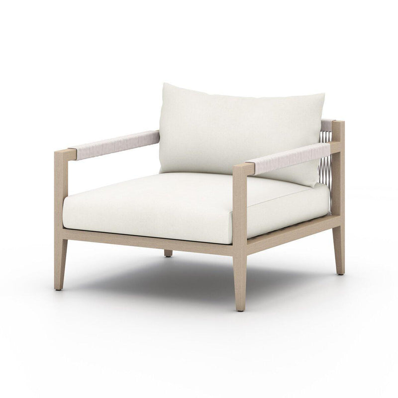 Four Hands Sherwood Outdoor Chair - Washed Brown-Patio Pelican