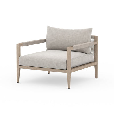 Four Hands Sherwood Outdoor Chair - Washed Brown-Patio Pelican