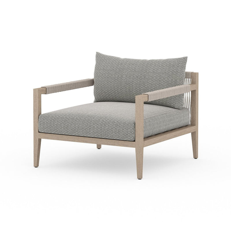 Four Hands Sherwood Outdoor Chair - Washed Brown-Patio Pelican
